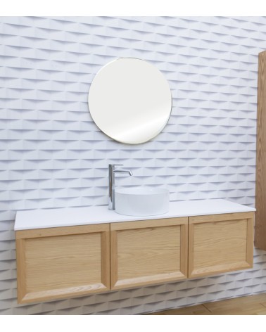 Meuble salle de bain 150 cm à suspendre