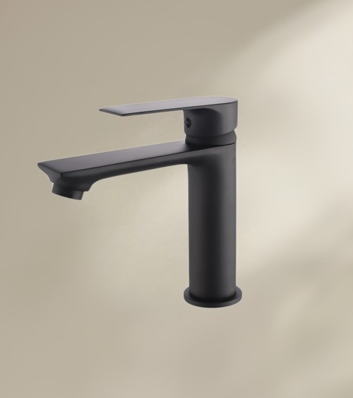 Mitigeur de salle de bain QUARTEL avec bec bas finition canon de fusil