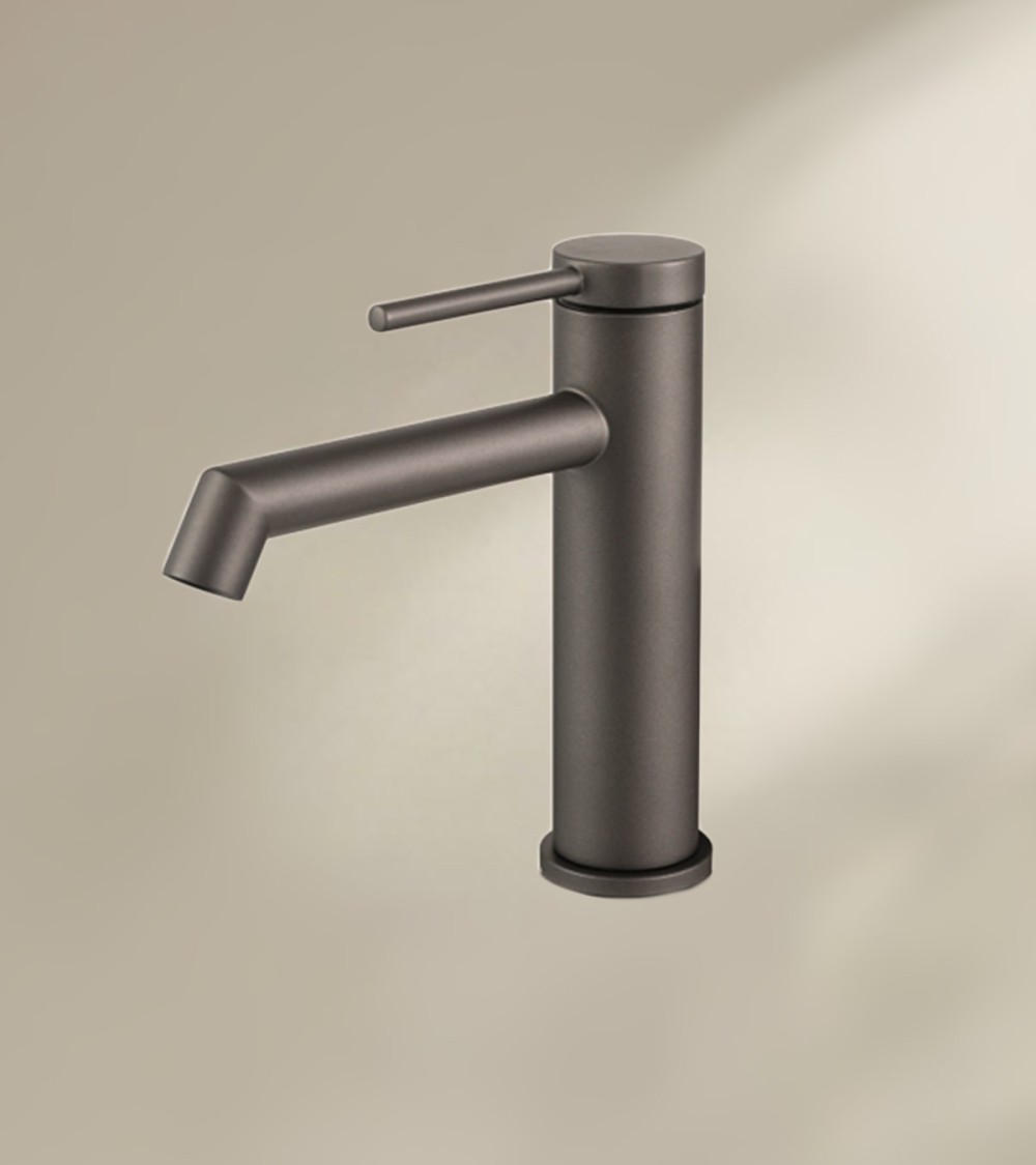 Mitigeur de salle de bain CHADOW avec bec bas finition canon de fusil