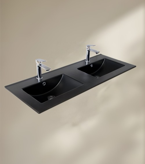 Plan vasque en céramique 120 cm NYRIO