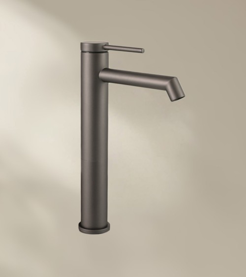 Mitigeur de salle de bain CHADOW avec bec haut finition canon de fusil