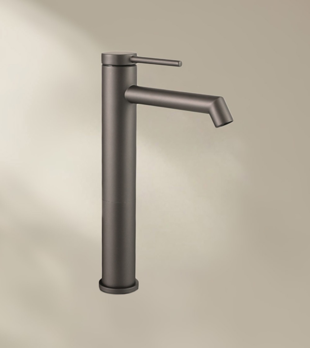 Mitigeur de salle de bain CHADOW avec bec haut finition canon de fusil