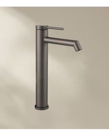 Mitigeur de salle de bain CHADOW avec bec haut finition canon de fusil