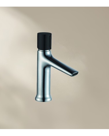 Mitigeur de salle de bain BRISE avec bec bas finition chromée