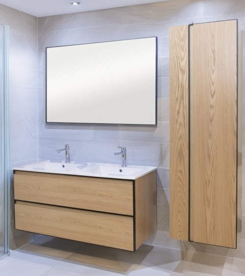 Meuble sous vasque 120 cm - 2 tiroirs BOFI